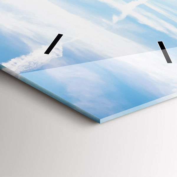 Téglalap alakú üvegóra Levendula rét