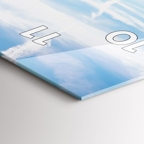 Téglalap alakú üvegóra Levendula rét