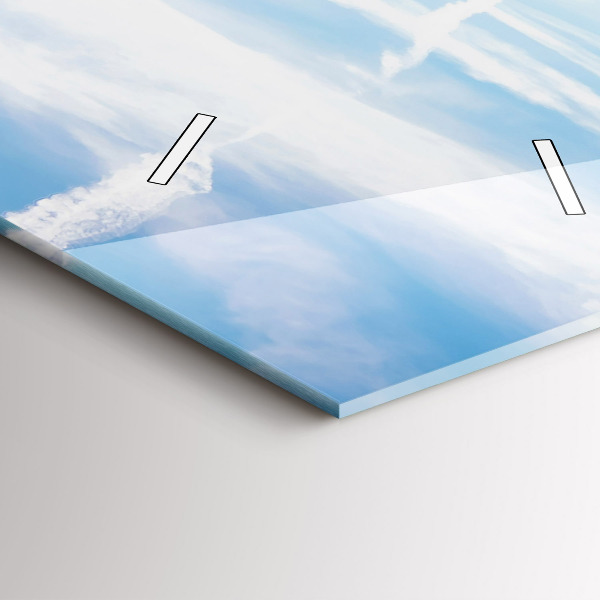 Téglalap alakú üvegóra Levendula rét