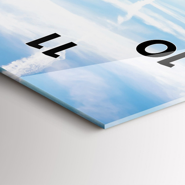 Téglalap alakú üvegóra Levendula rét