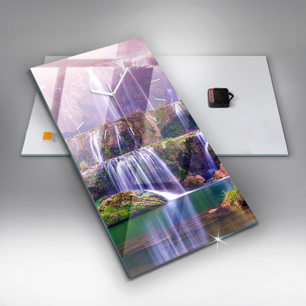 Téglalap alakú üvegóra Jiulong vízesés, Kína