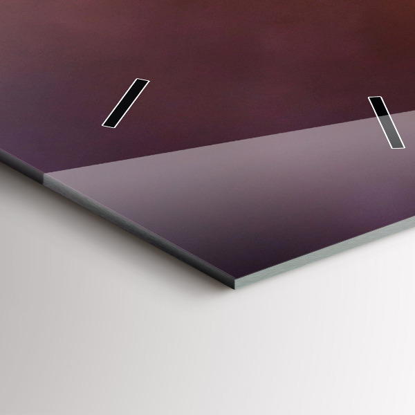 Téglalap alakú üvegóra Hajó és naplemente