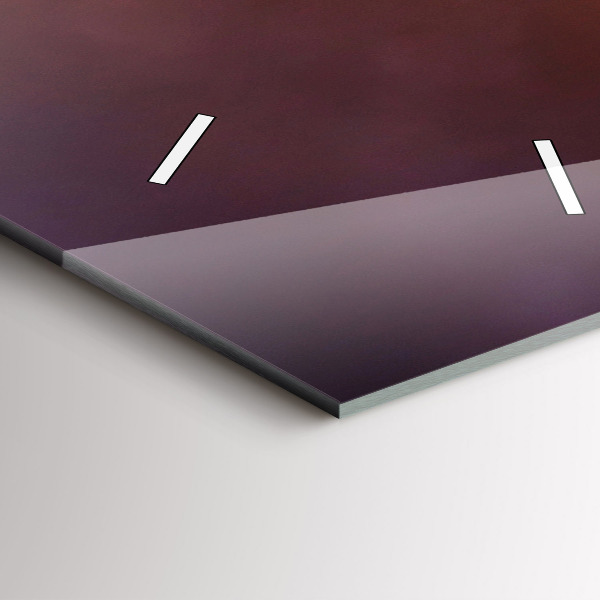 Téglalap alakú üvegóra Hajó és naplemente