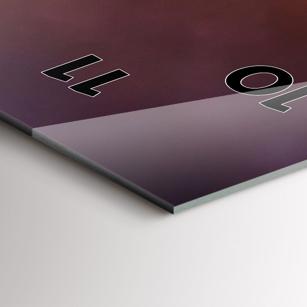 Téglalap alakú üvegóra Hajó és naplemente