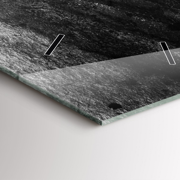 Téglalap alakú üvegóra Nő kalapban