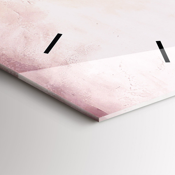 Téglalap alakú üvegóra Virágzó mák