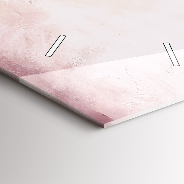 Téglalap alakú üvegóra Virágzó mák