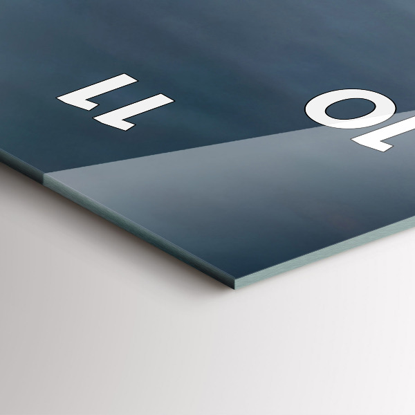 Téglalap alakú üvegóra Ember egy motorkerékpáron