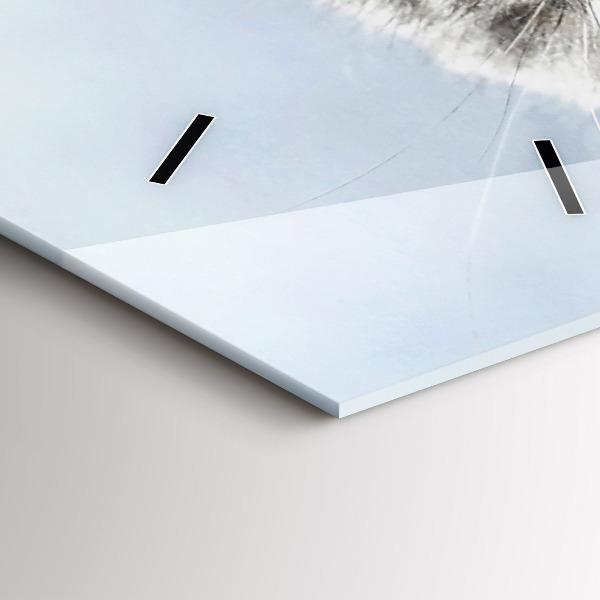 Téglalap alakú üvegóra Macska a kanapén