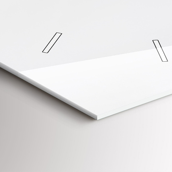 Téglalap alakú üvegóra Alvó macska és kutya