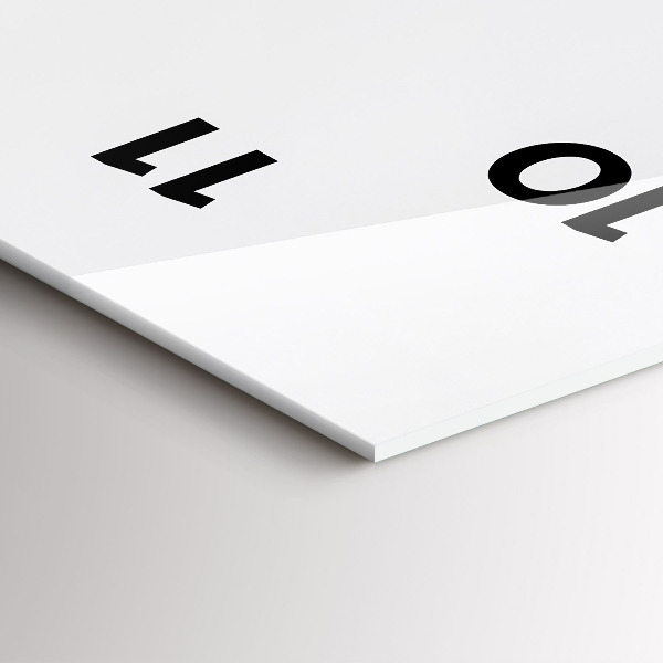 Téglalap alakú üvegóra Alvó macska és kutya