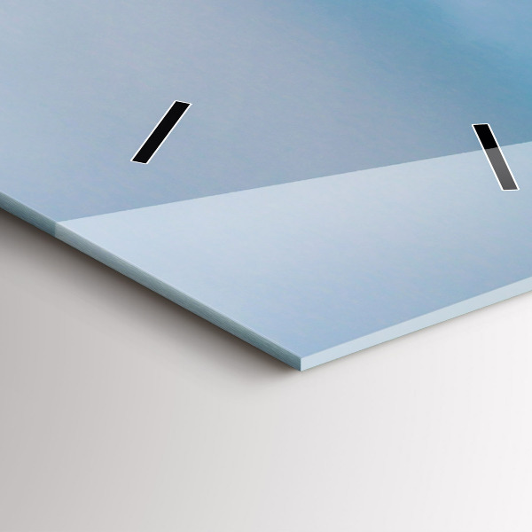 Téglalap alakú üvegóra Zsiráf feje az ég felé