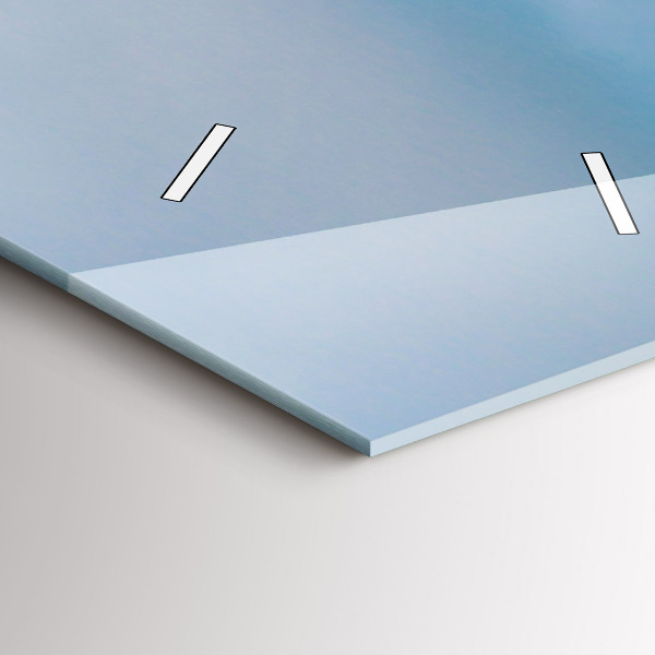 Téglalap alakú üvegóra Zsiráf feje az ég felé