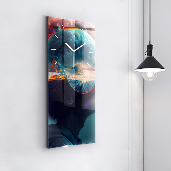 Téglalap alakú üvegóra Futurisztikus világ