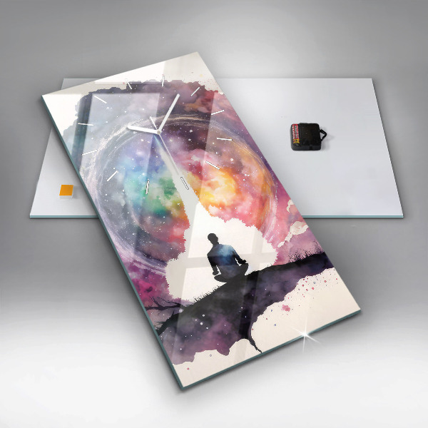 Téglalap alakú üvegóra Meditációs életmód