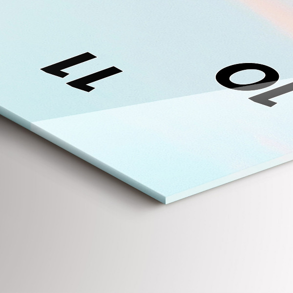 Téglalap alakú üvegóra Hegyvidék télen