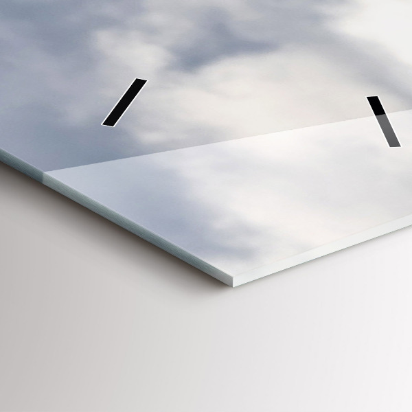 Téglalap alakú üvegóra Kecske az Aosta-völgyben