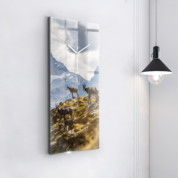 Téglalap alakú üvegóra Kecske az Aosta-völgyben