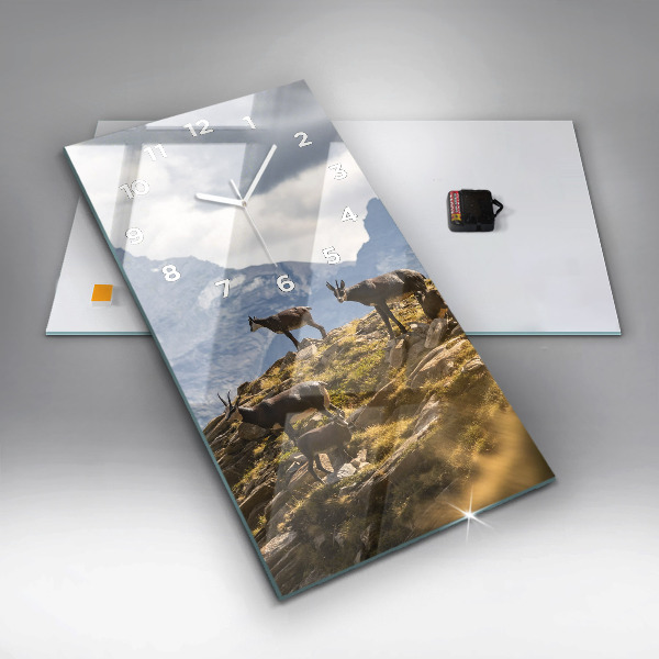 Téglalap alakú üvegóra Kecske az Aosta-völgyben