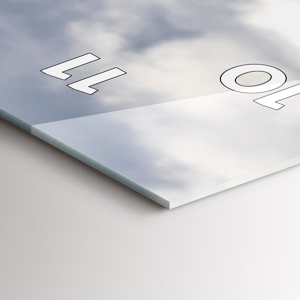 Téglalap alakú üvegóra Kecske az Aosta-völgyben