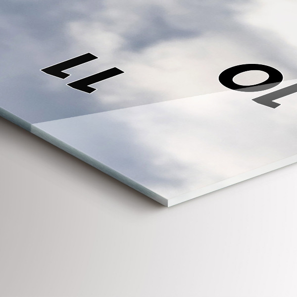 Téglalap alakú üvegóra Kecske az Aosta-völgyben