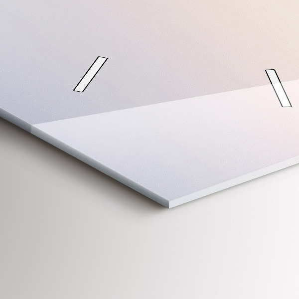 Téglalap alakú üvegóra Varsói panoráma