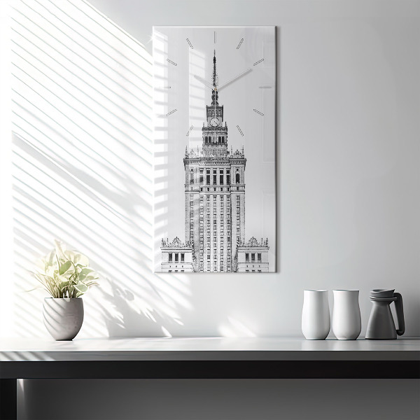 Téglalap alakú üvegóra Kultúra és Tudomány Palotája