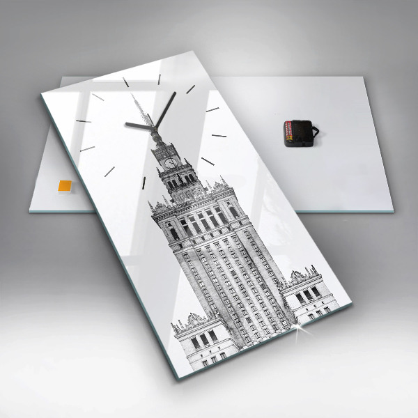 Téglalap alakú üvegóra Kultúra és Tudomány Palotája