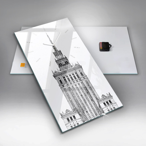 Téglalap alakú üvegóra Kultúra és Tudomány Palotája