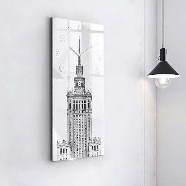 Téglalap alakú üvegóra Kultúra és Tudomány Palotája