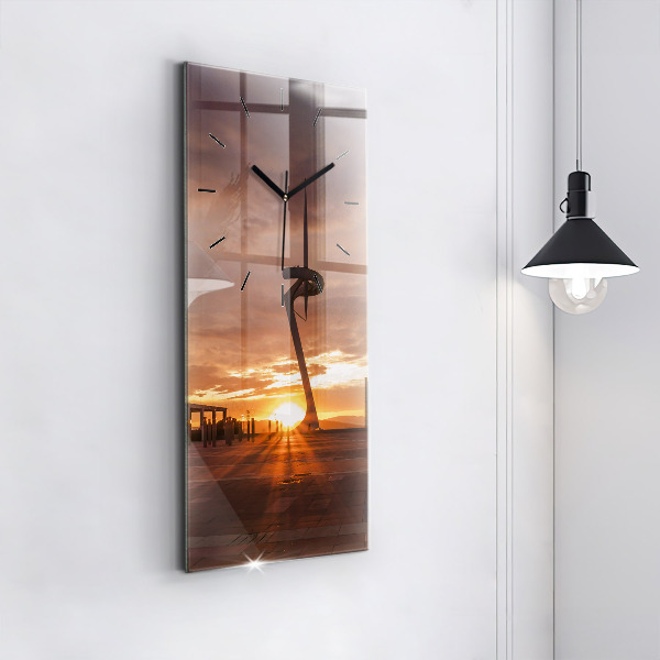 Téglalap alakú üvegóra Barcelona Olimpiai Park