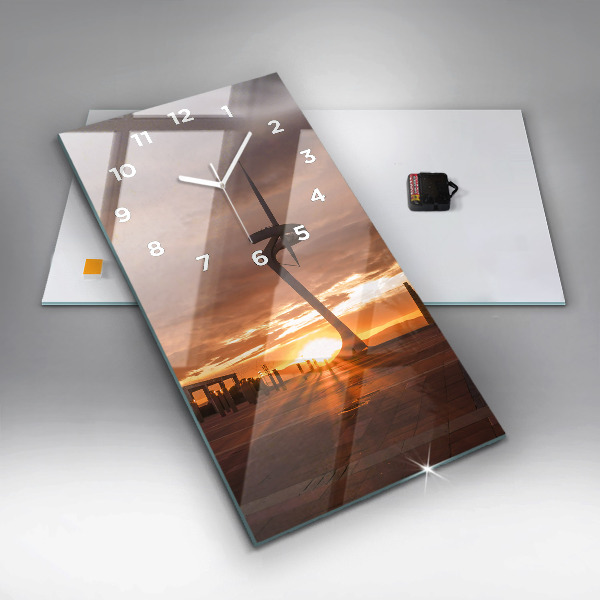 Téglalap alakú üvegóra Barcelona Olimpiai Park