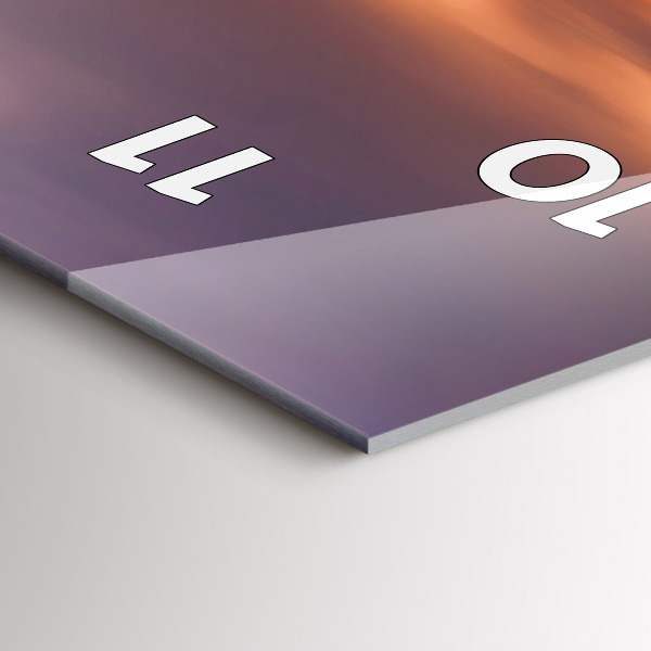 Téglalap alakú üvegóra Panoráma a város nyugati felére