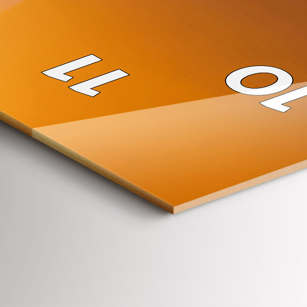 Téglalap alakú üvegóra Kivilágított Eiffel-torony