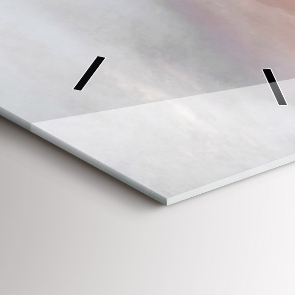 Téglalap alakú üvegóra Városok naplementekor