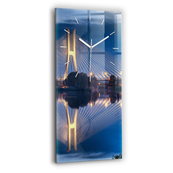 Téglalap alakú üvegóra Rędziński híd Wrocław