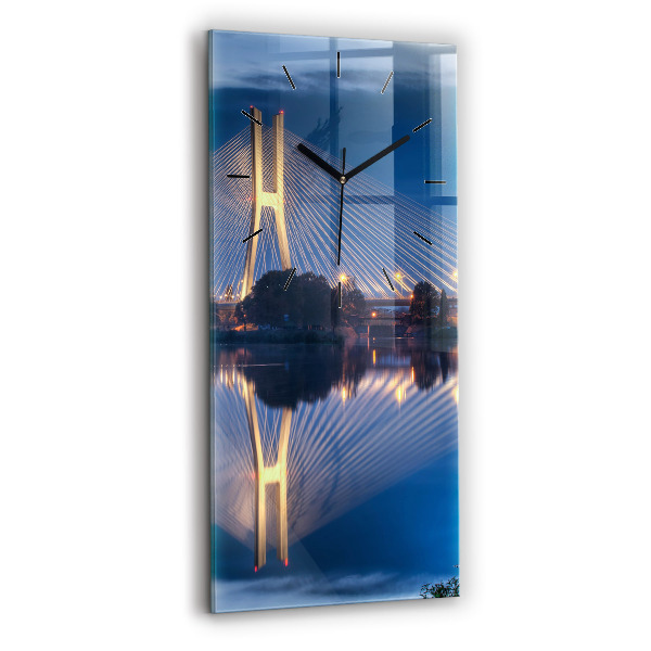 Téglalap alakú üvegóra Rędziński híd Wrocław