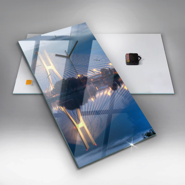 Téglalap alakú üvegóra Rędziński híd Wrocław