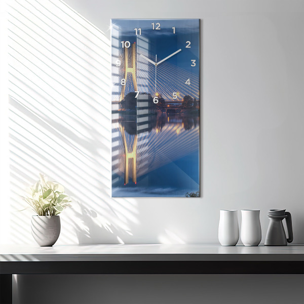 Téglalap alakú üvegóra Rędziński híd Wrocław