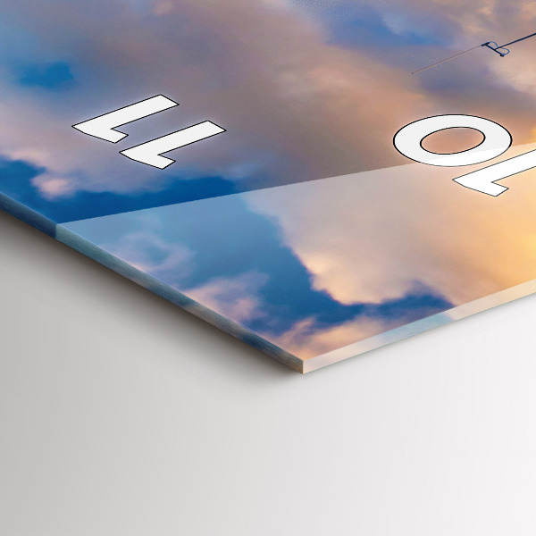 Téglalap alakú üvegóra A világítótorony és a Balti-tenger