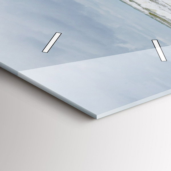 Téglalap alakú üvegóra Egy pillanat egy könyvvel