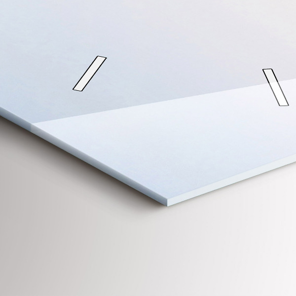 Téglalap alakú üvegóra Tó és hegyek