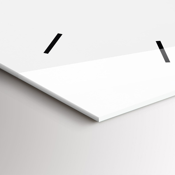 Téglalap alakú üvegóra Réti virágok a hegyekben