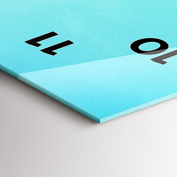 Téglalap alakú üvegóra Hegy és folyó Lengyelországban