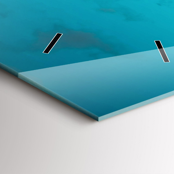 Téglalap alakú üvegóra Nő az úton