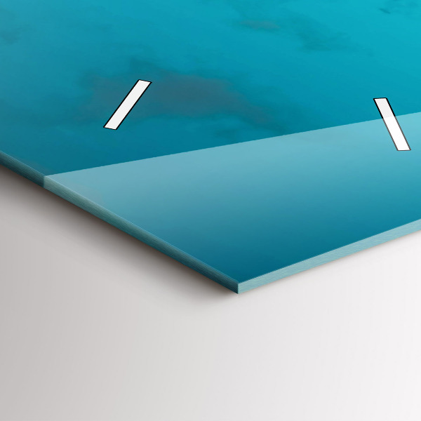 Téglalap alakú üvegóra Nő az úton