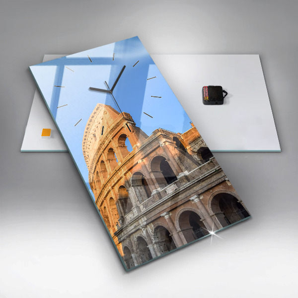 Téglalap alakú üvegóra Colosseum Rómában