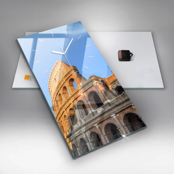 Téglalap alakú üvegóra Colosseum Rómában