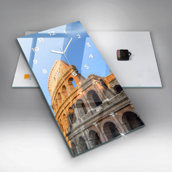 Téglalap alakú üvegóra Colosseum Rómában