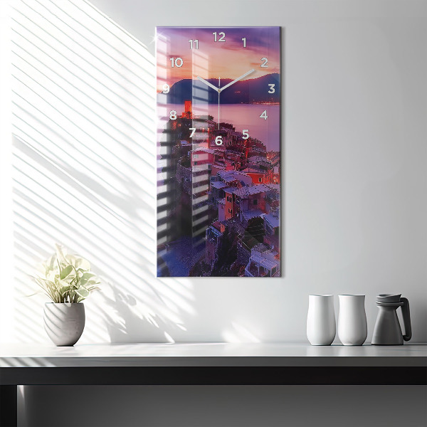 Téglalap alakú üvegóra Emlékek felirat